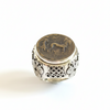 Ethnic ring with coin