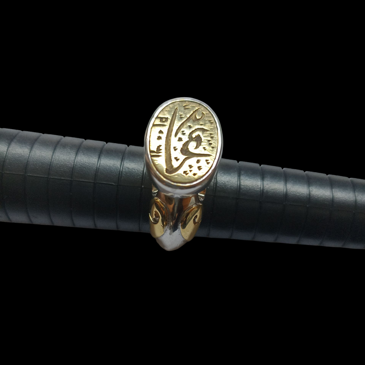 Anillo sello  de Irán de plata