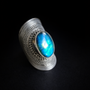 XL ring with labradorite