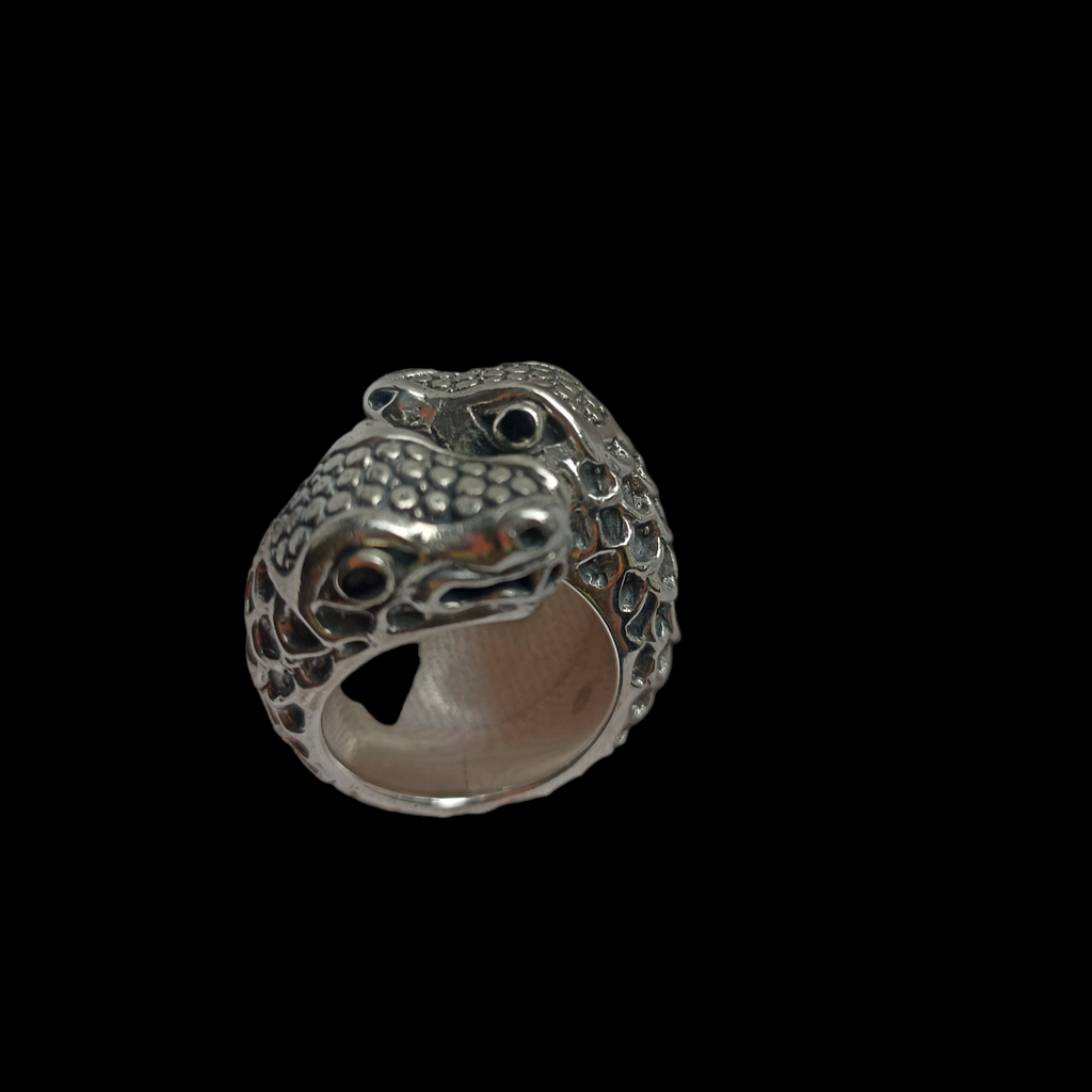 Ring with dragon heads